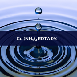 Cu (NH₄)₂ EDTA 9%